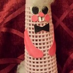 easter art craft, kids art example from murals and statues